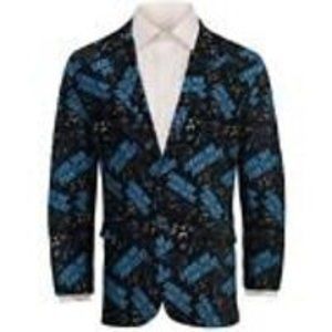 NWT Mens Carolina Panthers NFL LOGO sport coat